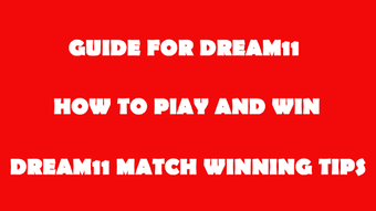 Image 0 for Guide Dream11 for Fantasy…