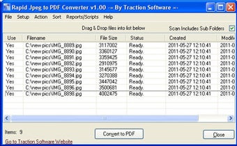 Image 0 for Rapid JPEG to PDF Convert…