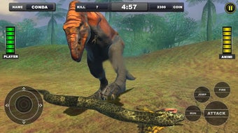 Image 0 for Angry Anaconda vs Dinosau…