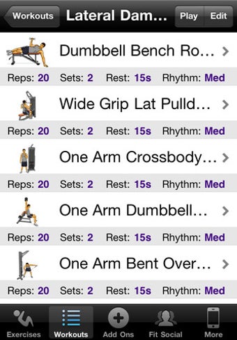 Image 1 for Gym Workouts Pro