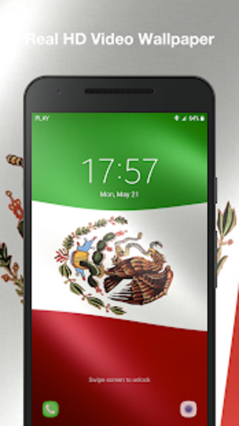Imagen 1 para 3D Mexico Flag Live Wallp…