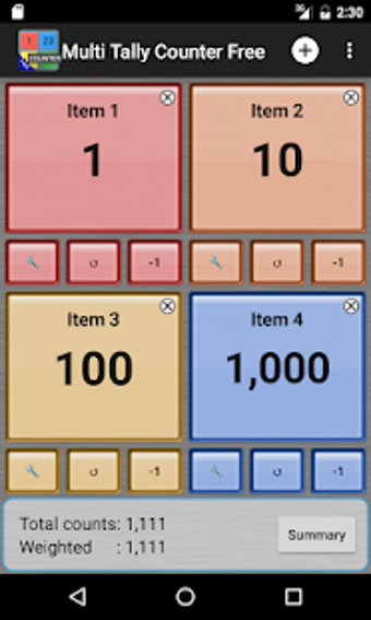 Imagen 2 para Multi Tally Counter Free