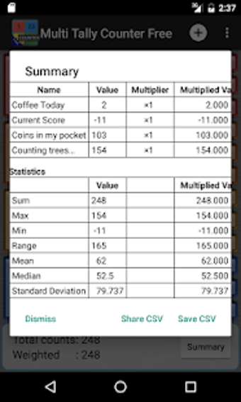 Imagen 3 para Multi Tally Counter Free