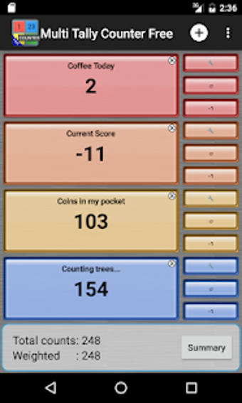 Image 0 for Multi Tally Counter Free