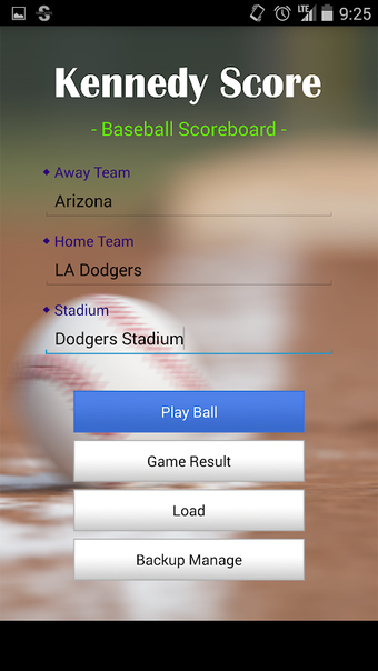 Imagen 0 para Kennedy Score - Baseball …