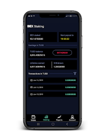 Image 1 for BEX Staking Wallet