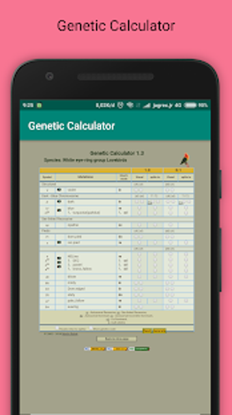 Image 2 for Genetic Calculator All Sp…