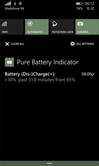 Image 1 for Pure Battery Indicator fo…