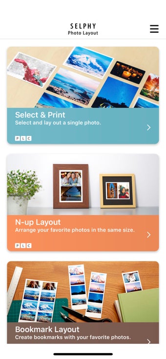 Image 0 for SELPHY Photo Layout