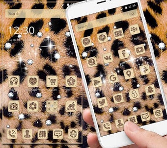 Imagen 2 para Diamond Cheetah Theme - g…