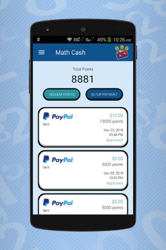 Image 0 for Math Cash - Solve and Ear…