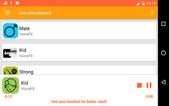Image 0 for VoiceFX - Voice Changer w…
