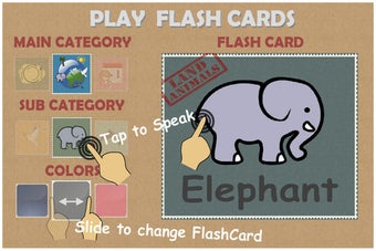 Image 0 for Colorful Kids FlashCard F…