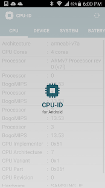 Image 0 for CPU-ID