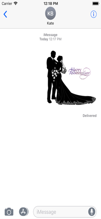 Image 2 for Happy Anniversary Sticker…