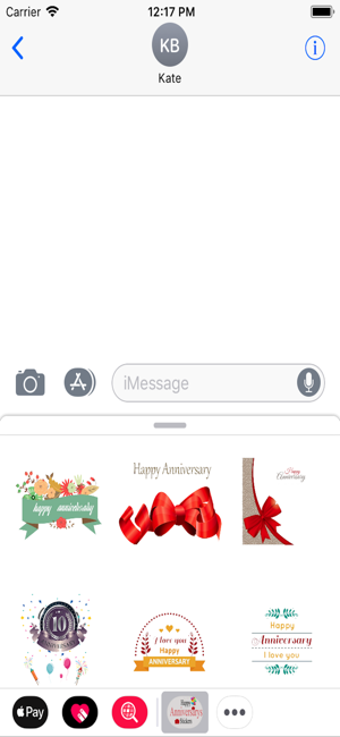 Image 0 for Happy Anniversary Sticker…