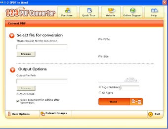 Image 0 for 123PDF to Word