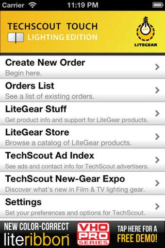 Image 0 for TechScout Touch, Lighting…