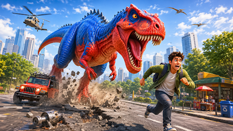 Imagen 0 para Dino Family Adventure 3D