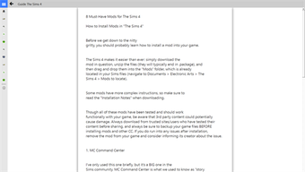Image 0 for Guide The Sims 4 for Wind…