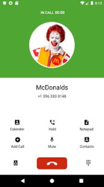 Image 0 for Fake call from Mcdonald's