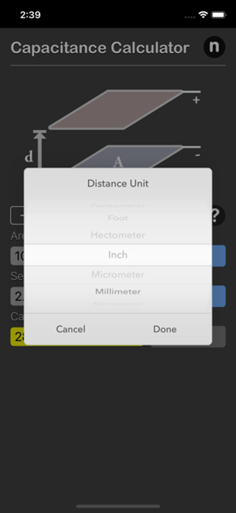 Image 0 for Capacitance Calculator