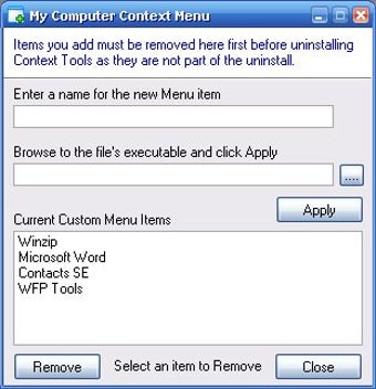 Imagen 1 para XP Context Tools