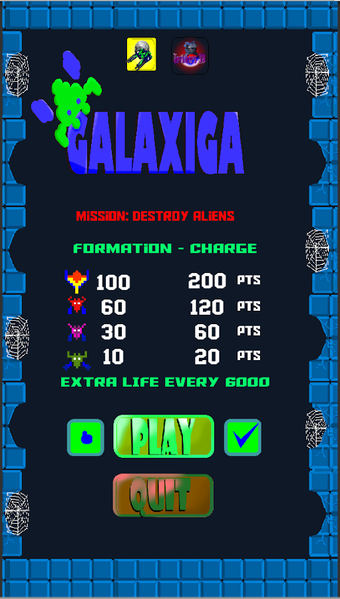 Imagen 1 para Galaxiga - Space Shooter