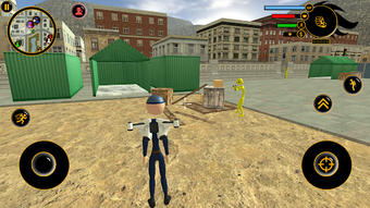 Image 1 for Police Stickman Jetpack M…