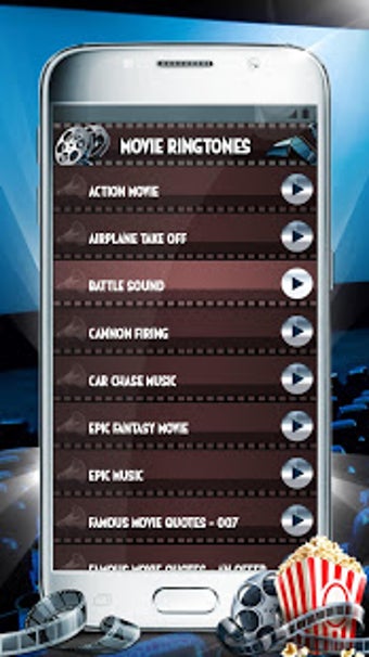 Imagen 2 para Movie Ringtones Best Noti…