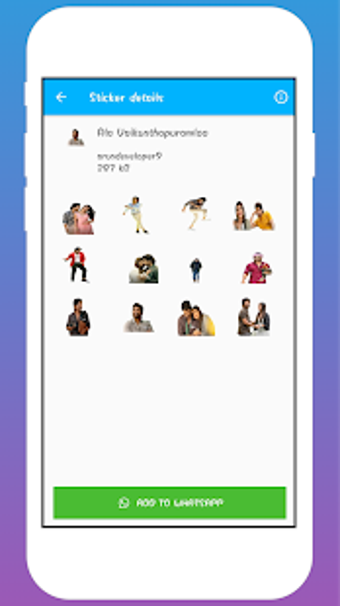 Imagen 3 para Allu Arjun Stickers