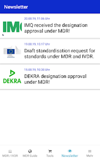 Imagen 1 para Regulatory Globe MDR / IV…