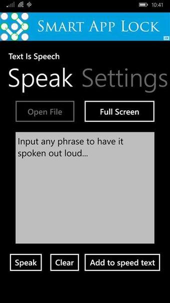 Image 0 for Text Is Speech for Window…