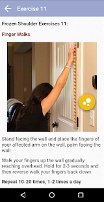 Image 0 for Frozen Shoulder Exercises