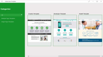 Image 0 for Adobe Muse Templates for …