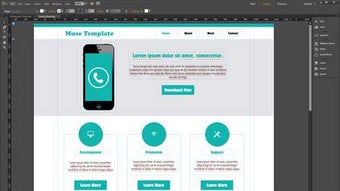 Image 2 for Adobe Muse Templates for …