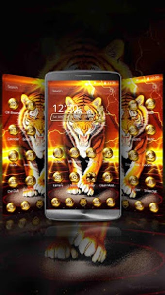 Image 3 for King Tiger Theme Wallpape…