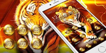 Image 0 for King Tiger Theme Wallpape…