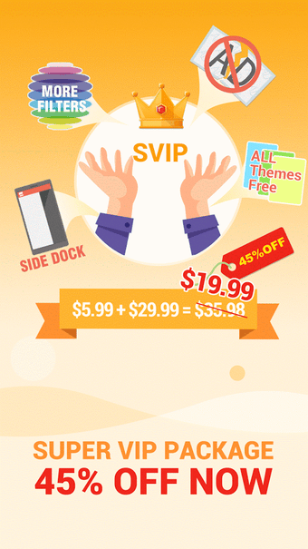 Imagen 1 para GO Launcher Super VIP (45…