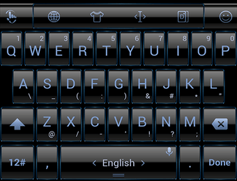 Image 0 for Theme TouchPal Frame Blue