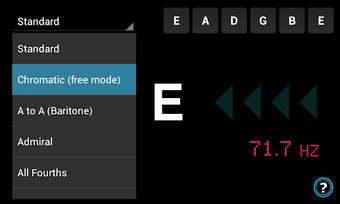 Imagen 1 para Ad-Free Guitar Tuner