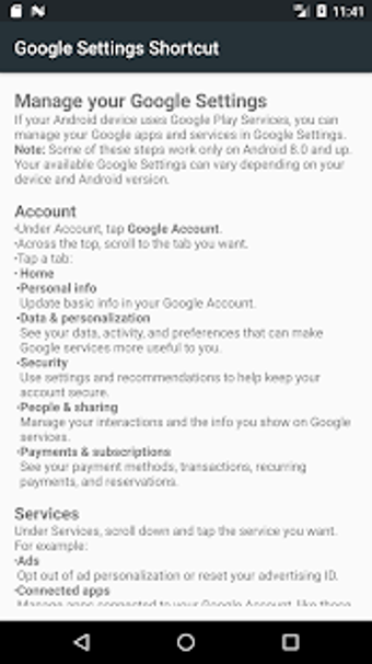 Imagen 3 para Google Settings App Launc…