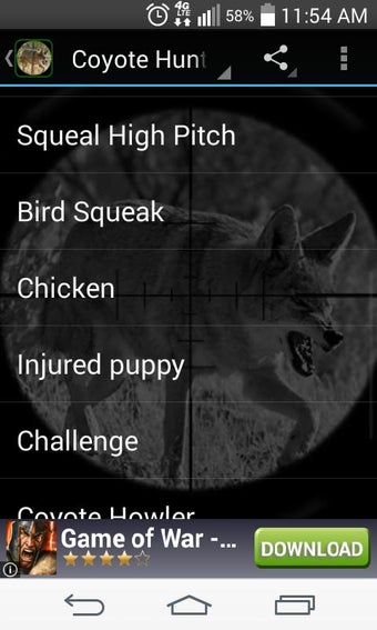 Imagen 3 para Coyote Hunting Calls