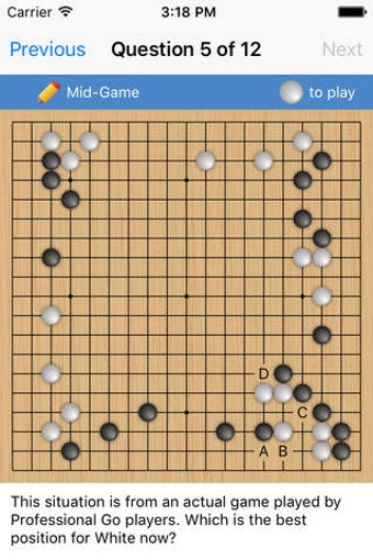 Image 0 for Go Weiqi Baduk Quiz - Pro…