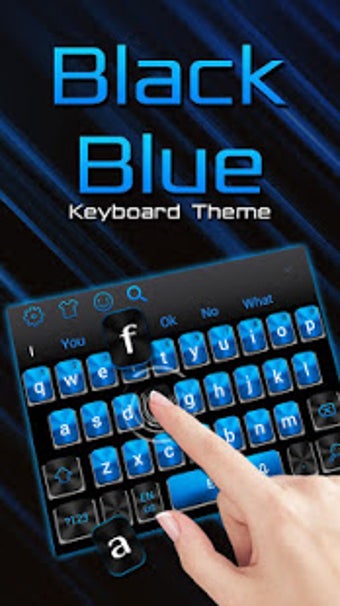 Image 1 for Classic Black Blue Keyboa…