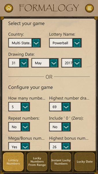 Imagen 2 para Formalogy Lucky Numbers &…