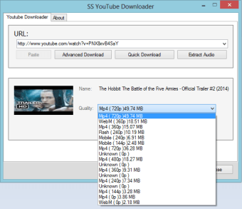 Image 2 for SS Youtube Downloader