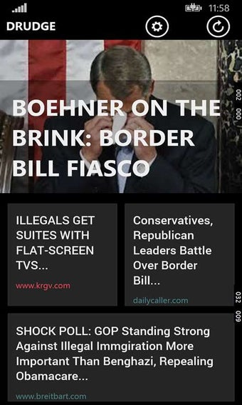 Image 0 for Drudge Report Plus for Wi…
