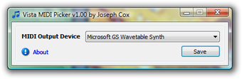 Image 0 for Vista Midi Picker