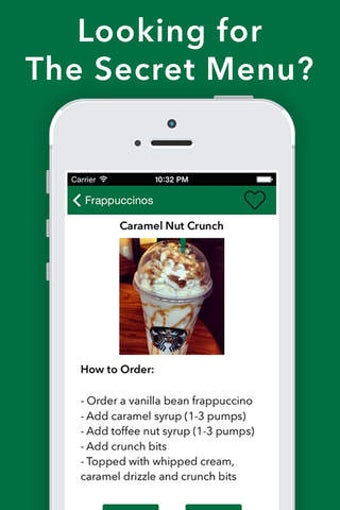 Image 0 for Secret Menu for Starbucks…
